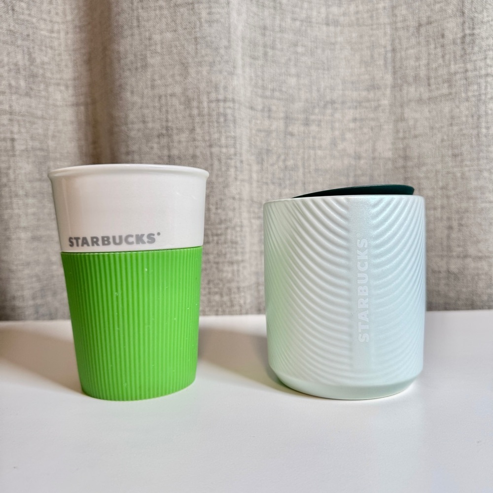 Starbucks Ceramic Coffee Tumbler Set
